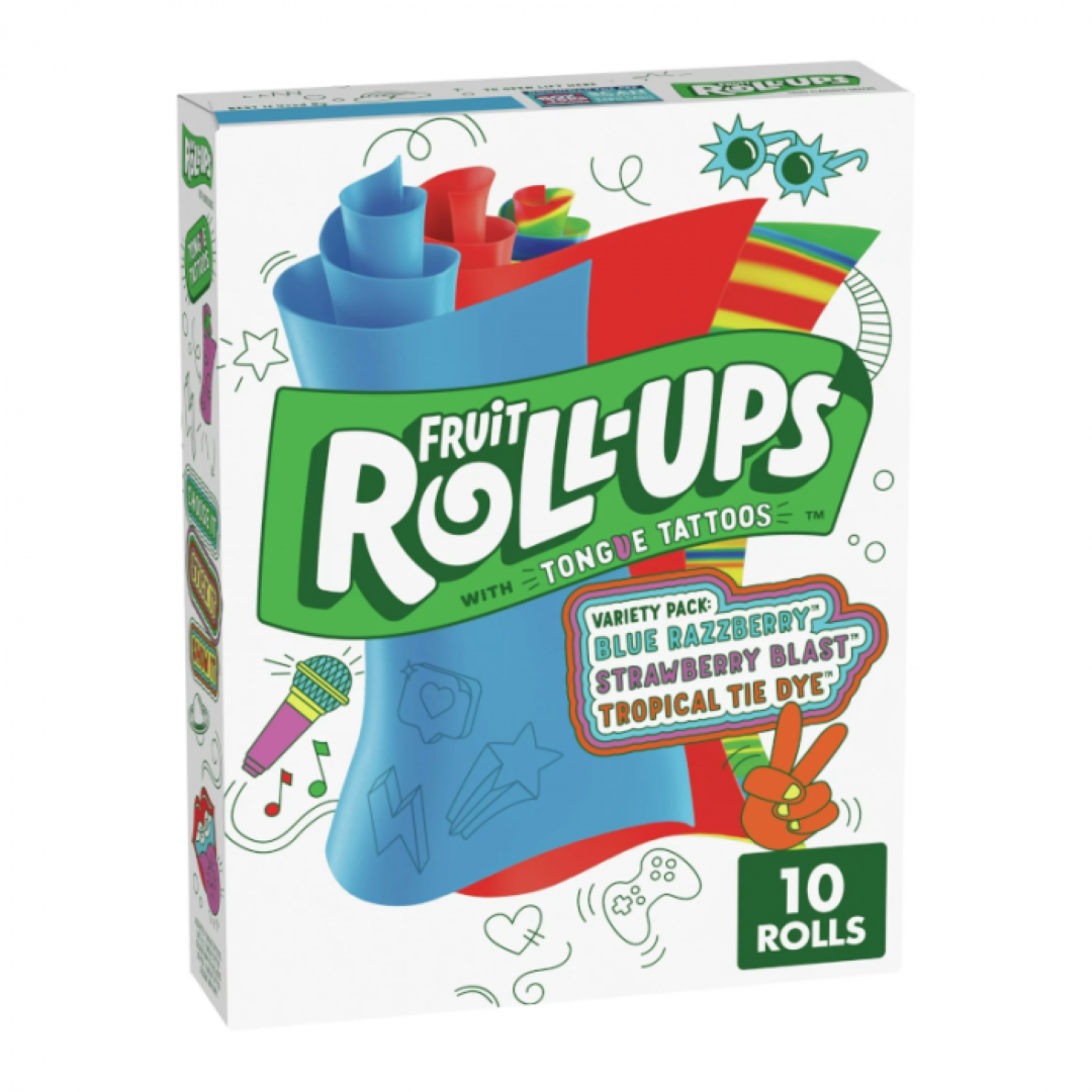 FRUIT ROLL UPS VARIETY PACK FRUIT SNACK 141G